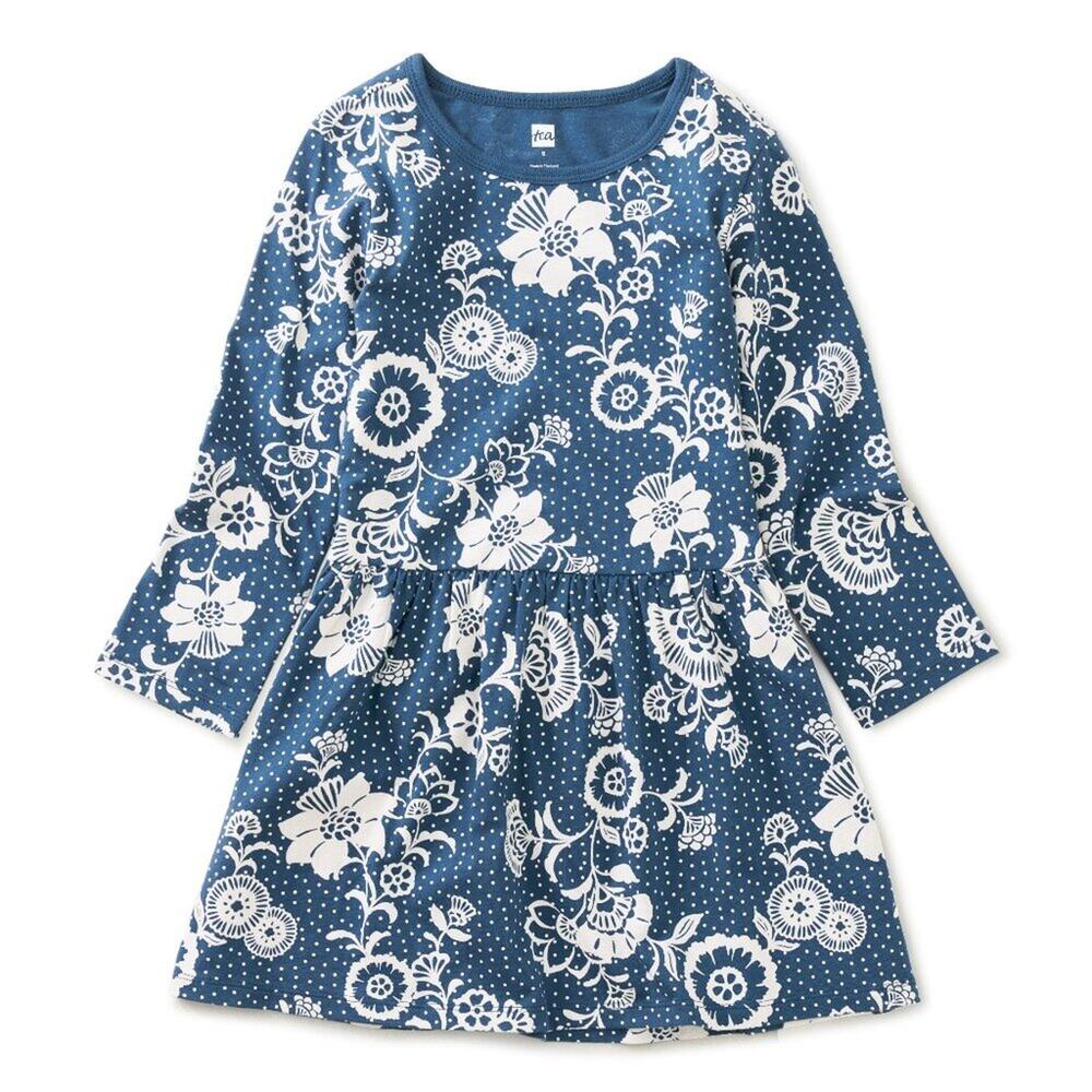 Tea Collection Long Sleeve Skirted Dress, 5 - NWT